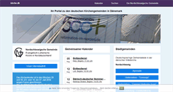 Desktop Screenshot of kirche.dk